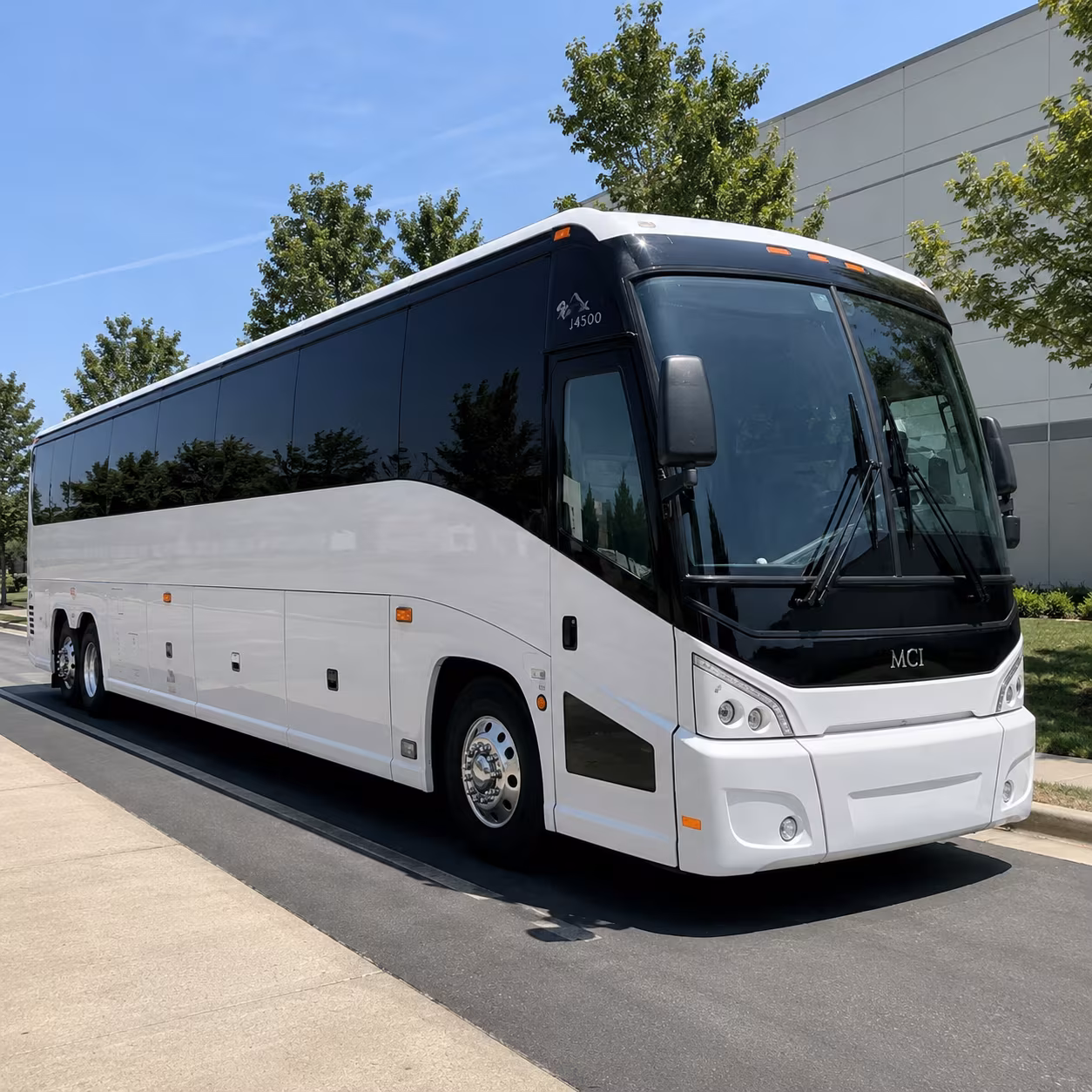 56 passenger charter bus