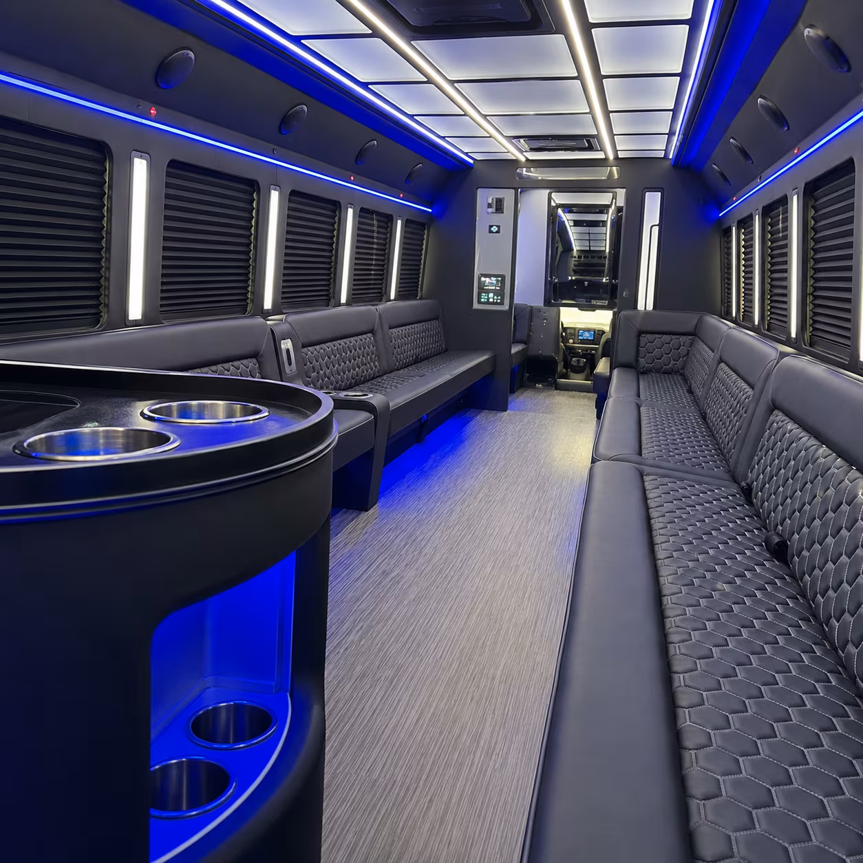 akron prom party bus rental