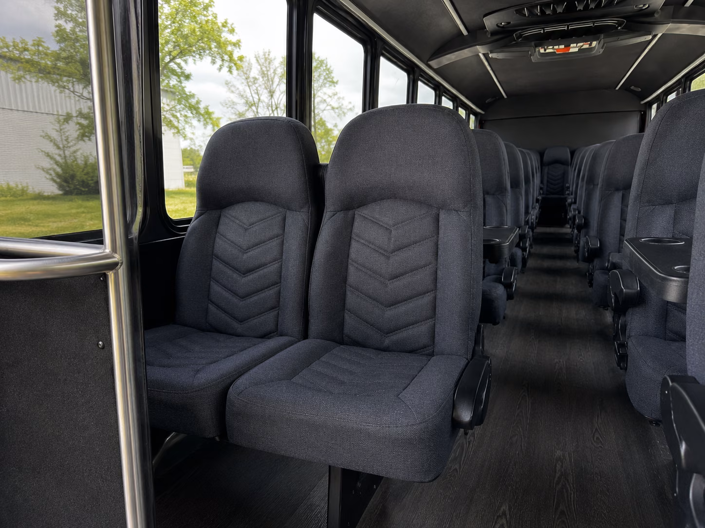 akron school event transportation onboard seating