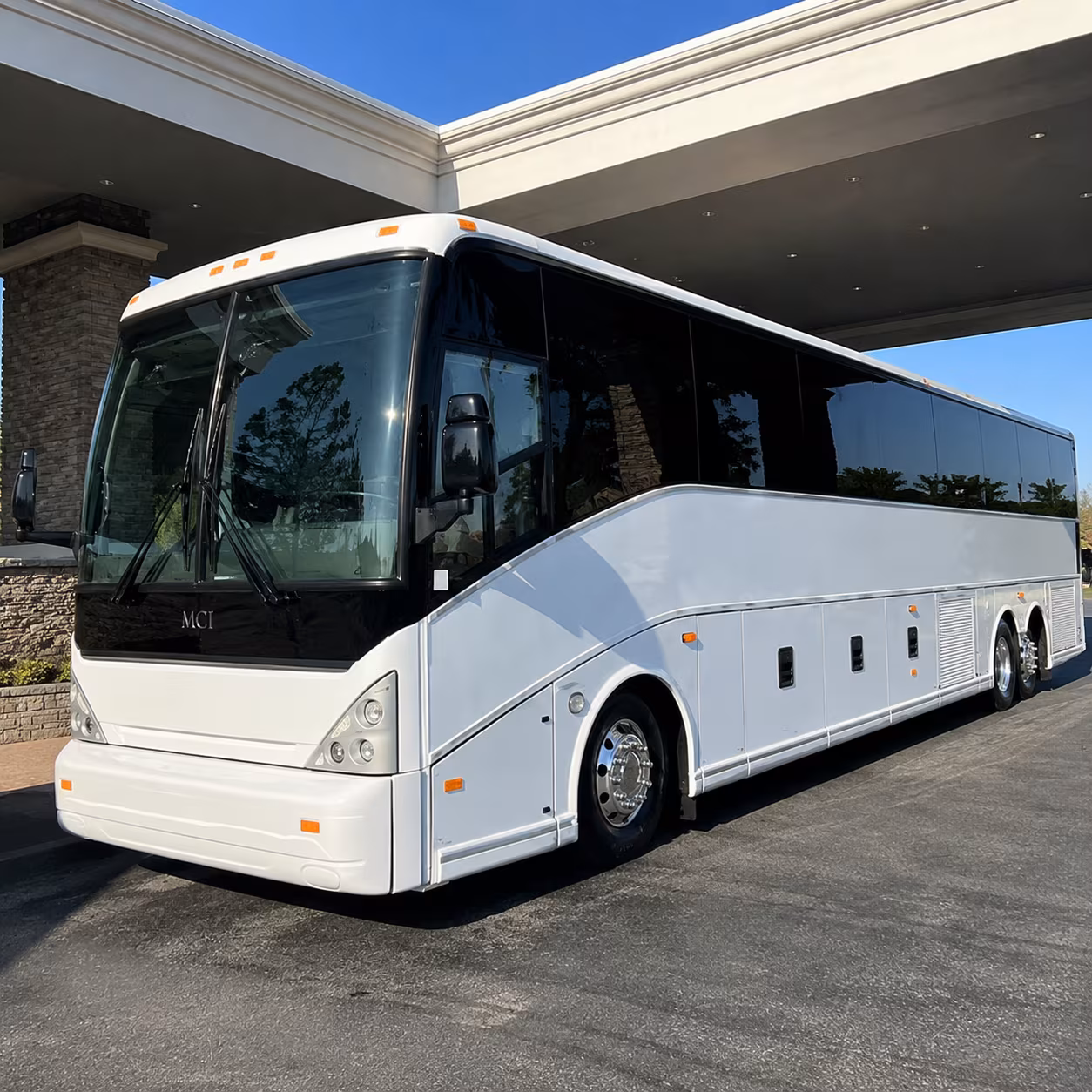 bus rental options for akron trips