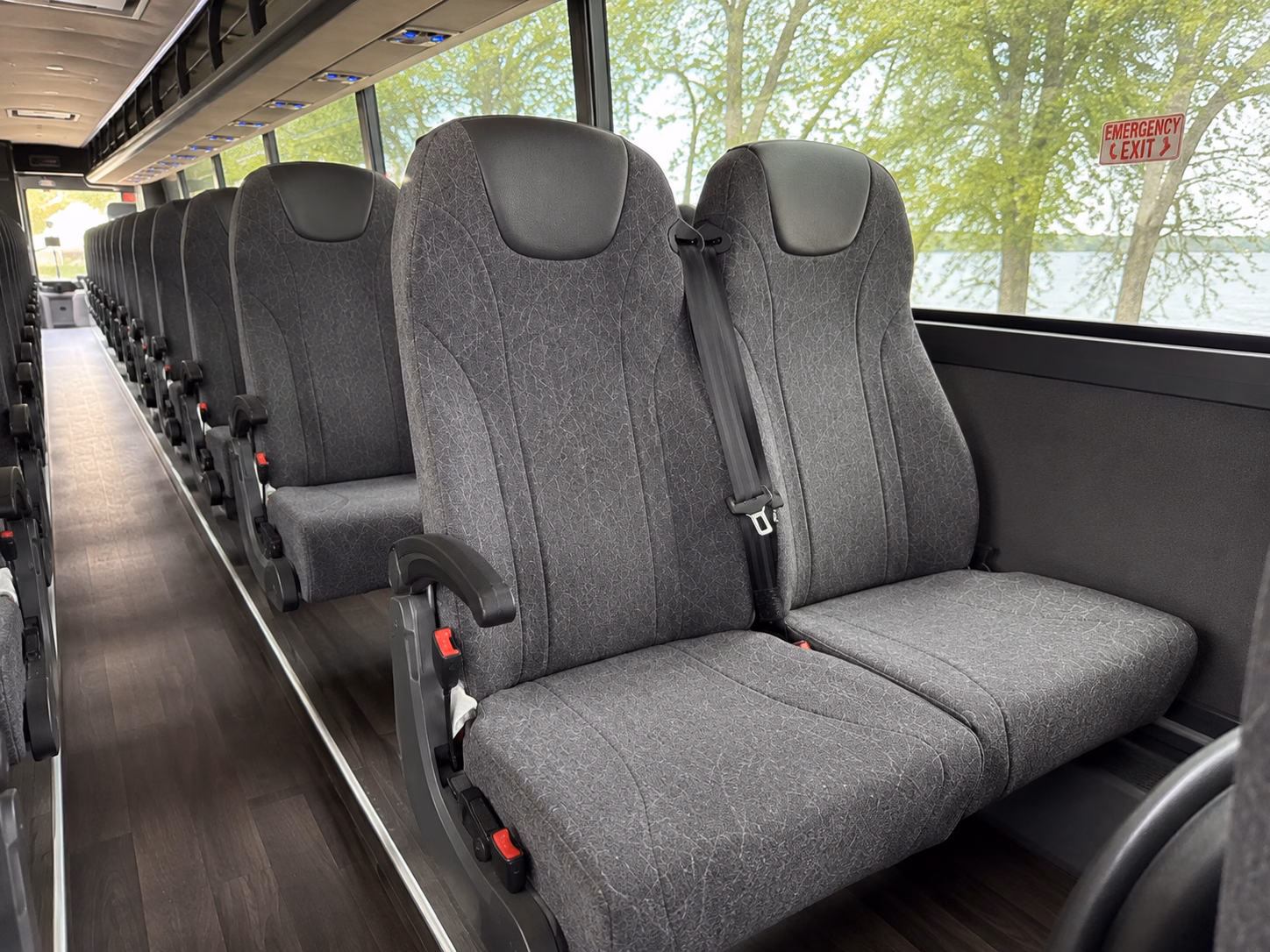 how distance and duration affect charter bus rates in akron
