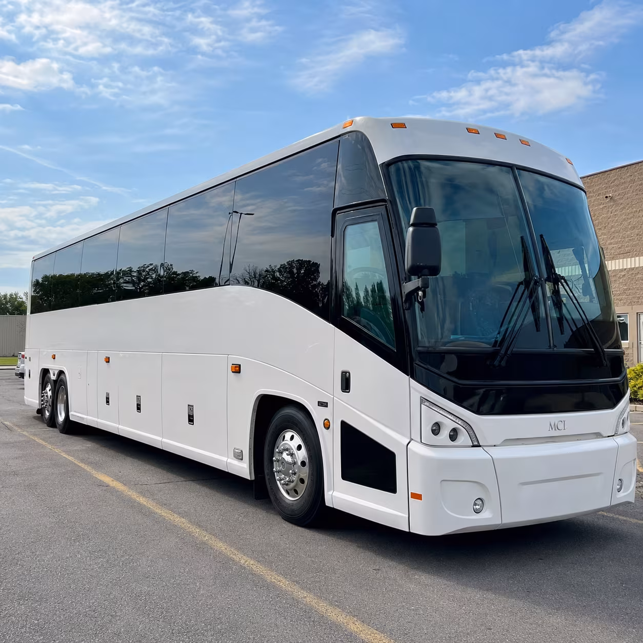 senior member and accessibility shuttle buses for akron churches